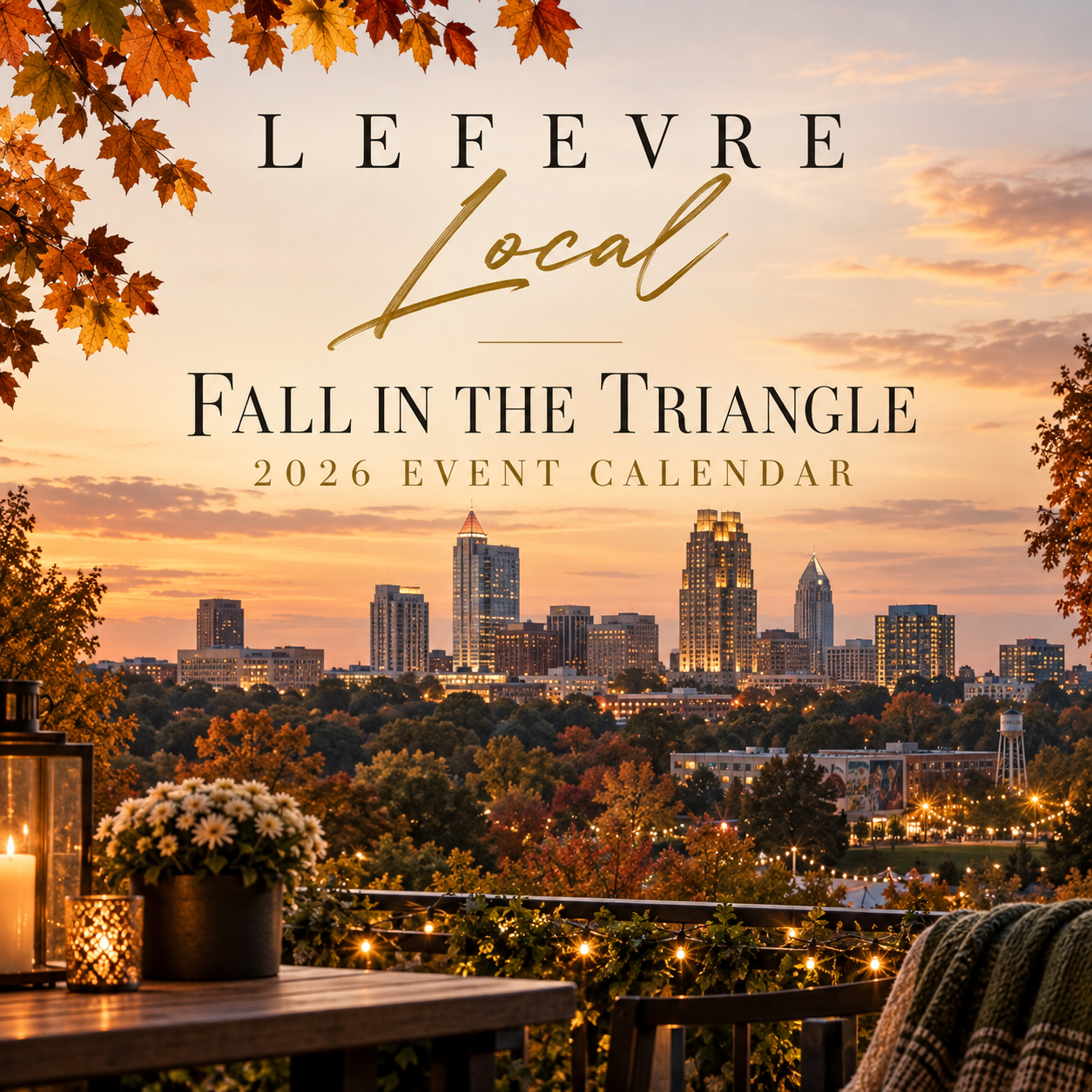 LEFEVRE Local Fall in the Triangle 2026 Event Calendar
